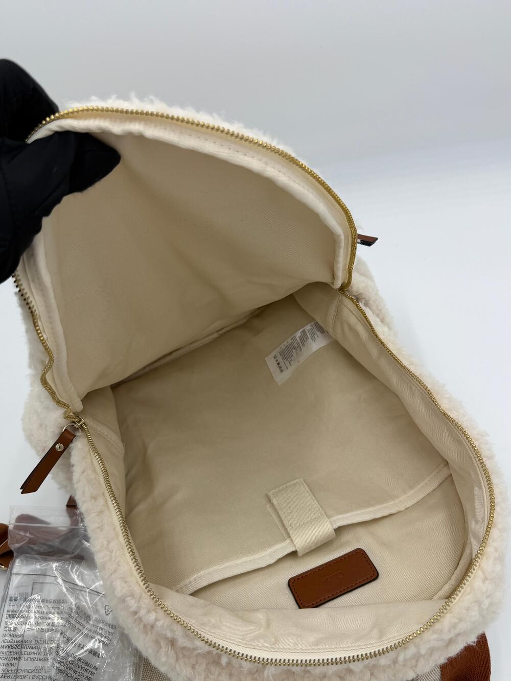 Chloe Shearling Backpack - Picture 5 of 10